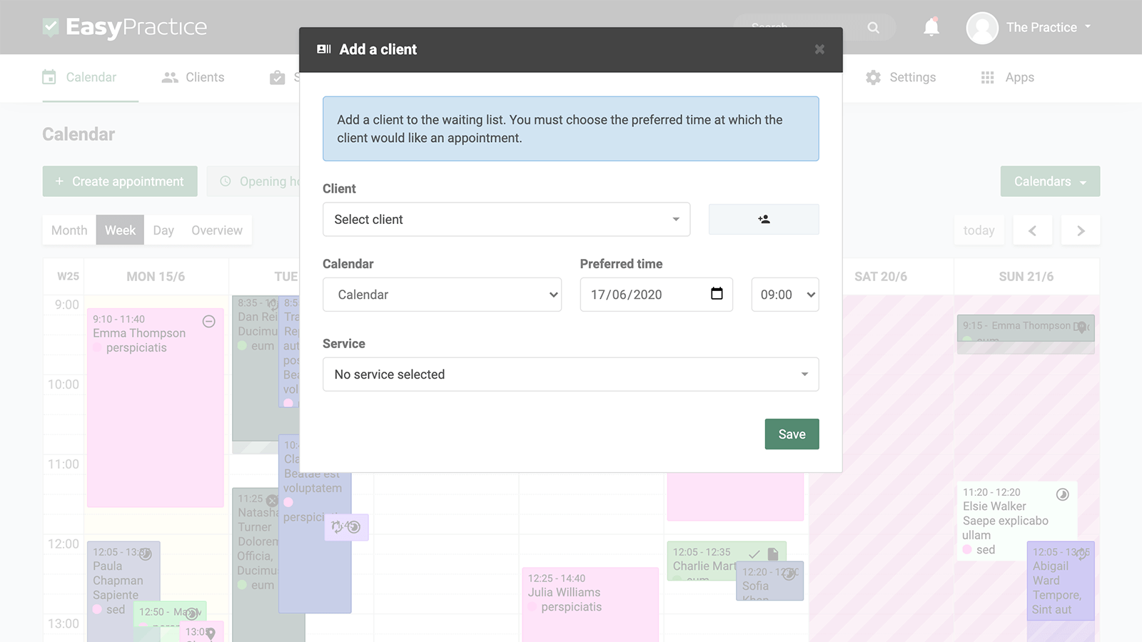 Manage cancelations with Waiting Lists!