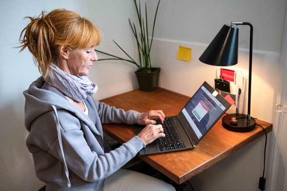 Physiotherapist & sports medicine expert Gitte Vestergaard using EasyPractice to manage her online booking