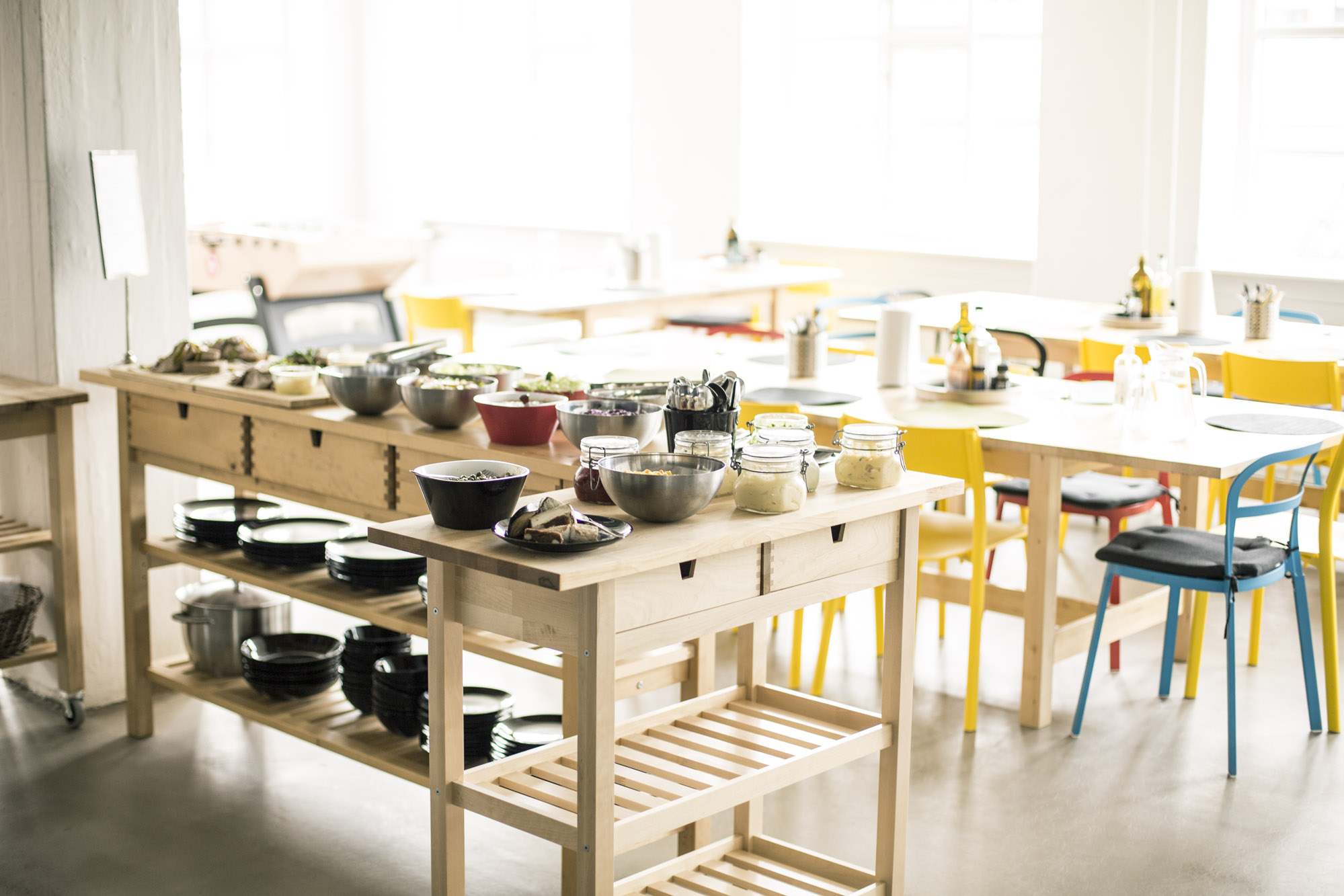 Kitchen at the EasyPractice office