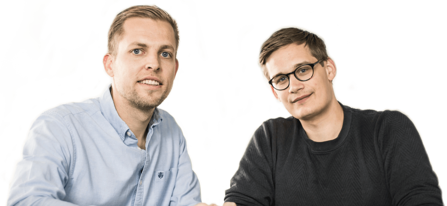 Founders of EasyPractice, Bo and Emil