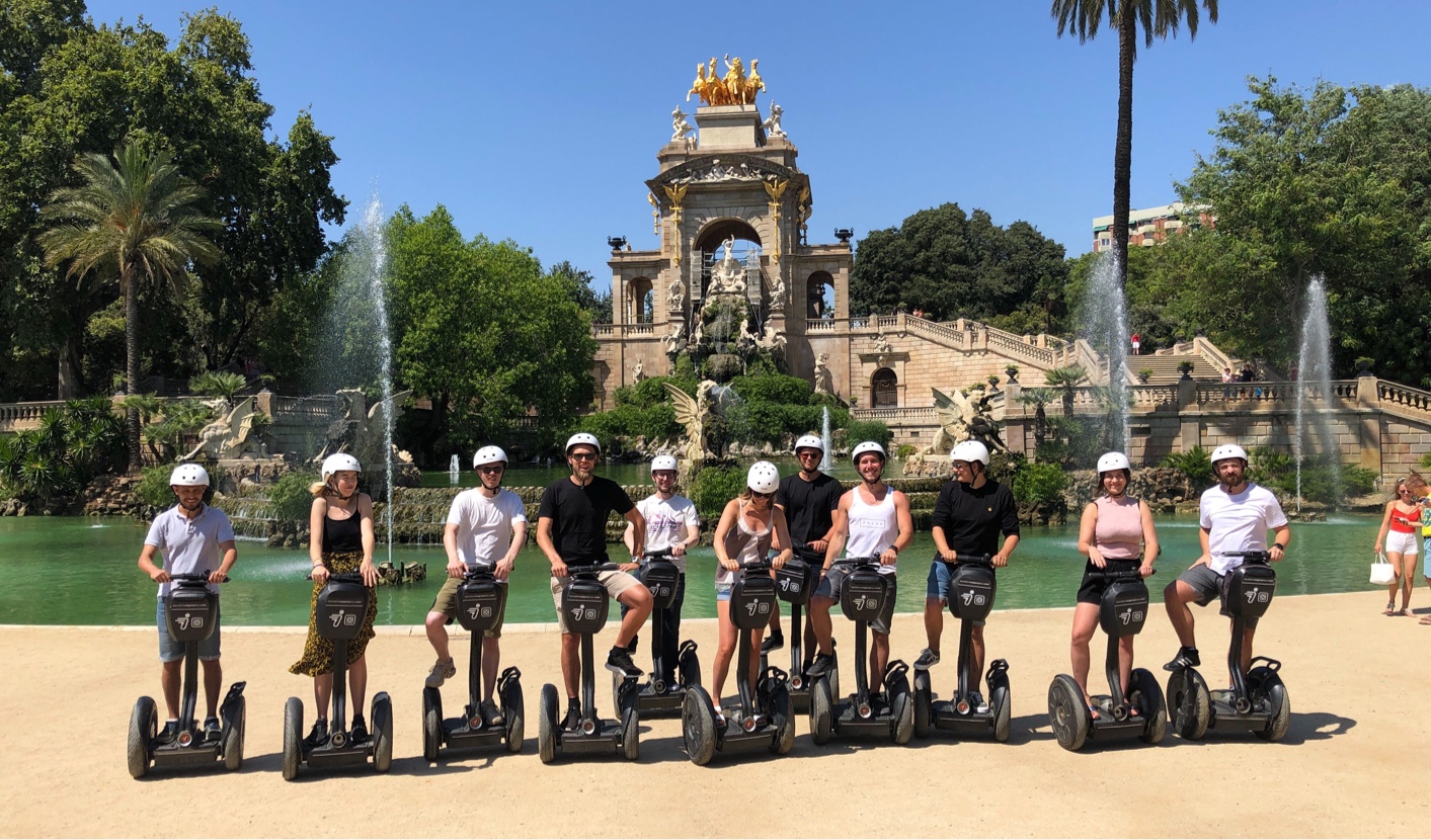 Teamet til EasyPractice på ferie i Barcelona 