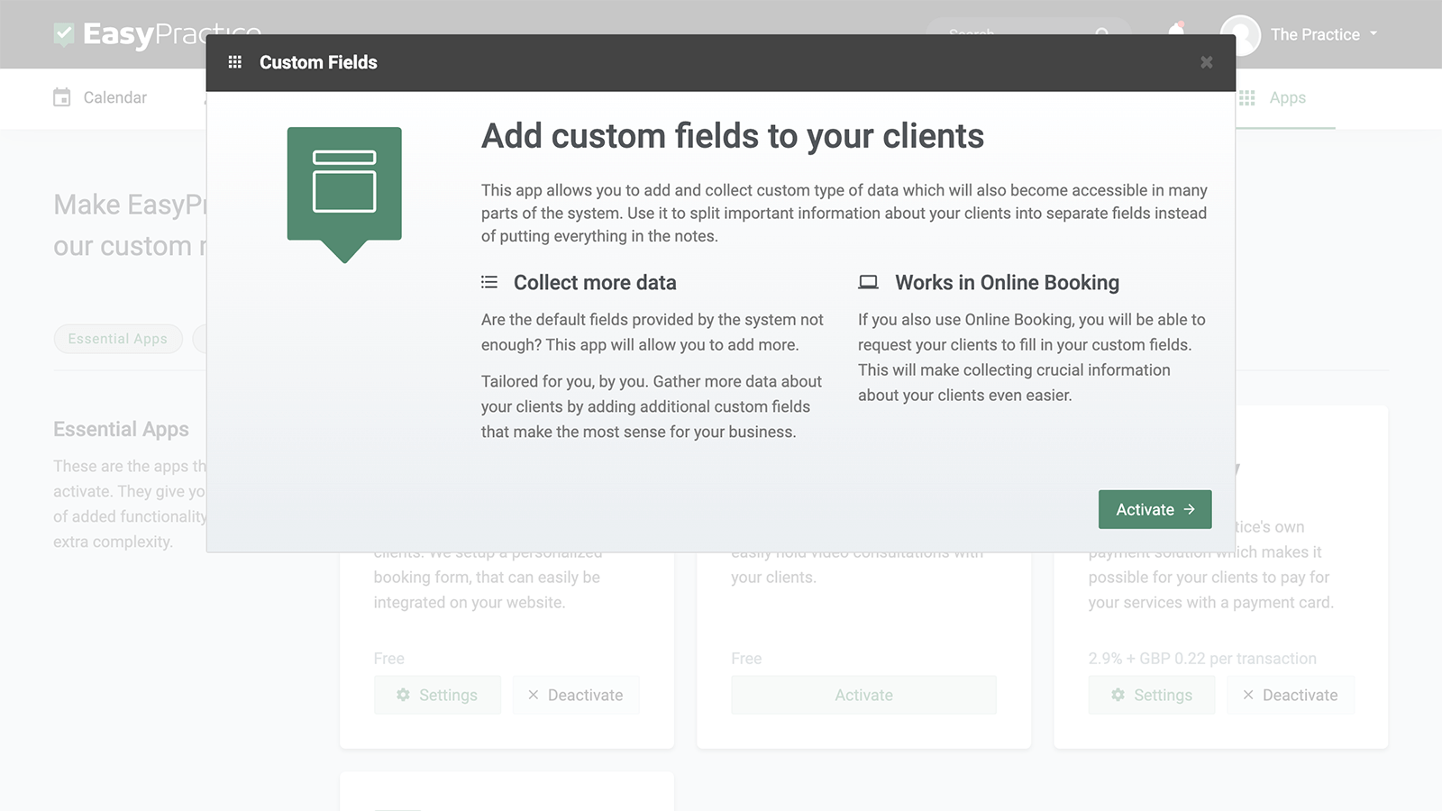 Customise your booking form with Custom Fields