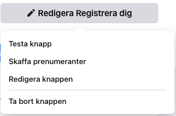 inställningar från facebook inloggning