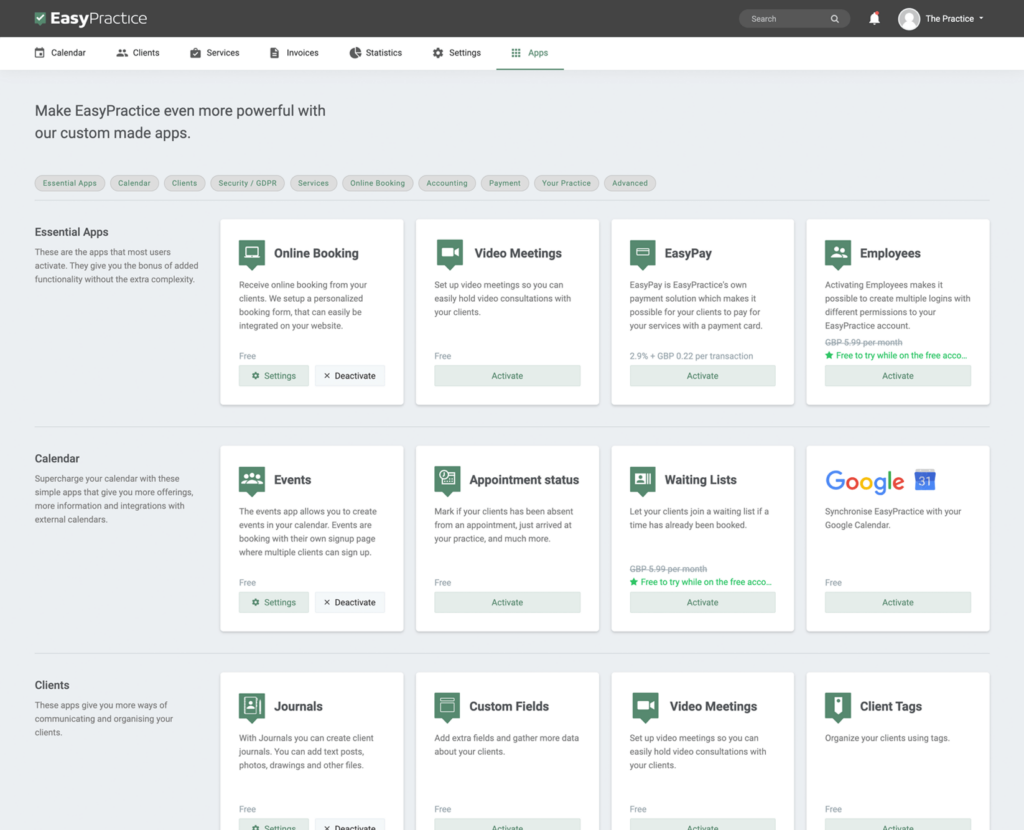 Best appointment scheduling and booking software for practitioners