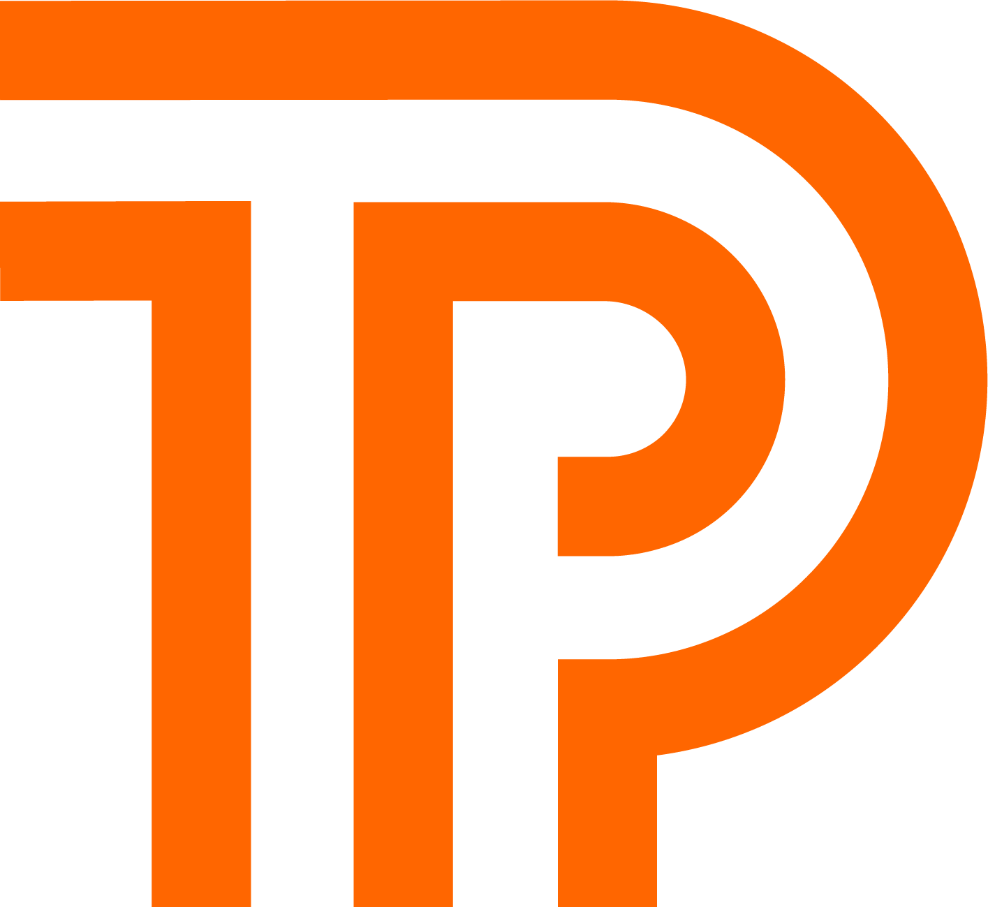 Oransje TidyPay logo