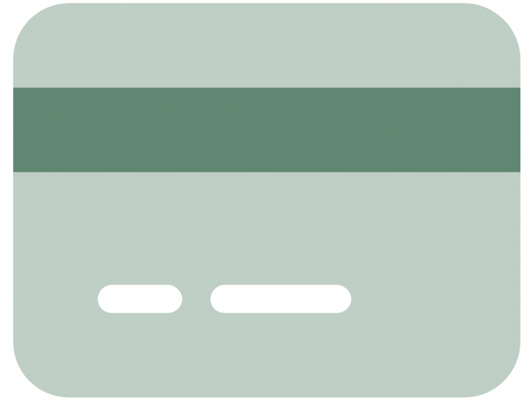 Kort-ikon i grön färg