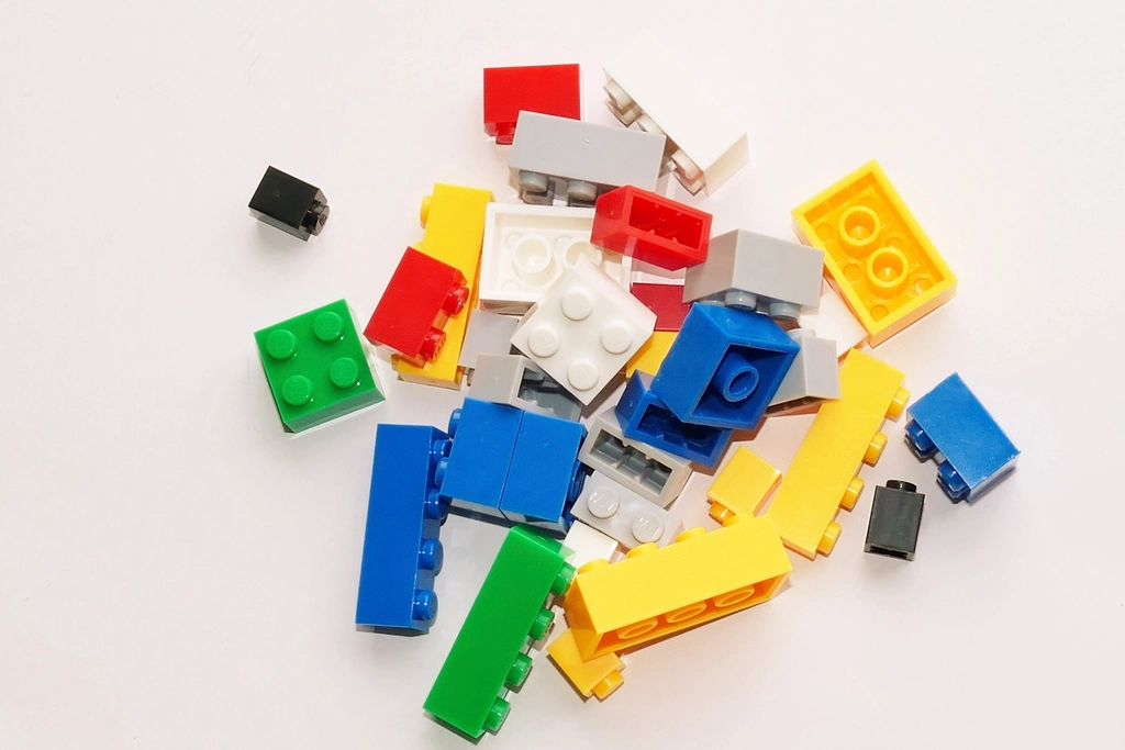 Image of different lego pieces
